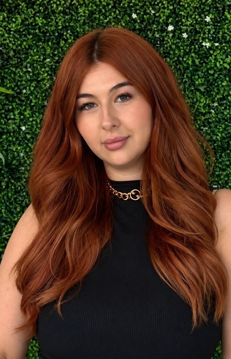 Hannah, independent hairdresser at HLR Hair in Marlow